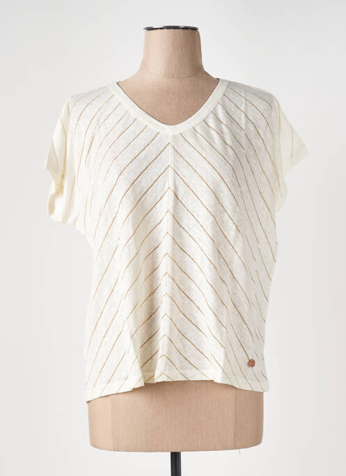 Tricou bej LE BOUDOIR D'EDOUARD femeie