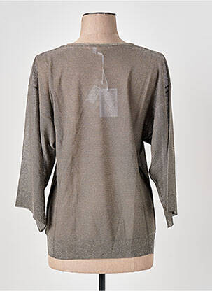 Tricou mâneci 3/4 mâneci 3/4 maro LE BOUDOIR D'EDOUARD femeie