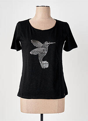 Tricou negru LE BOUDOIR D'EDOUARD femeie