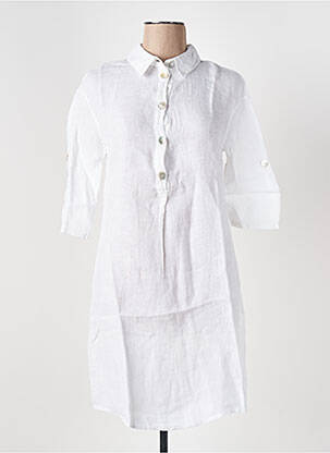 Rochie midi alb LE BOUDOIR D'EDOUARD femeie