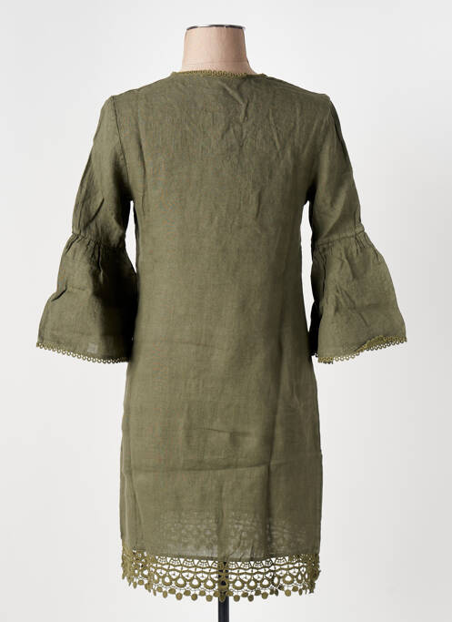 Rochie midi verde LE BOUDOIR D'EDOUARD femeie