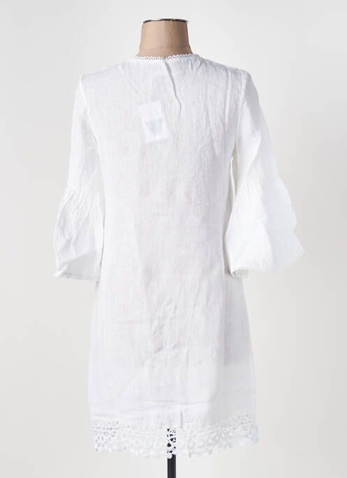 Rochie midi alb LE BOUDOIR D'EDOUARD femeie