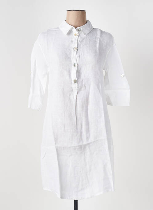 Rochie midi alb LE BOUDOIR D'EDOUARD femeie