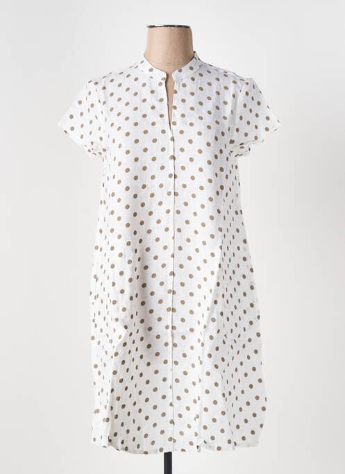 Rochie midi alb LE BOUDOIR D'EDOUARD femeie