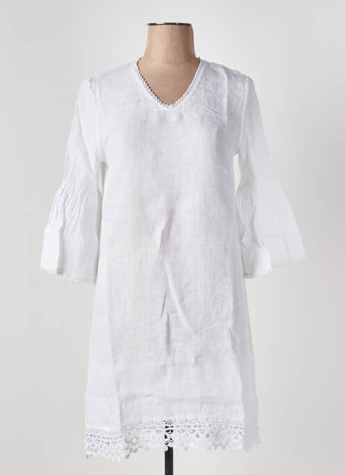 Rochie midi alb LE BOUDOIR D'EDOUARD femeie