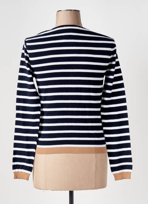 Vestă cu mâneci lungi albastru LE BOUDOIR D'EDOUARD femeie