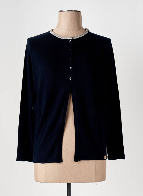 Vestă cu mâneci lungi albastru LE BOUDOIR D'EDOUARD femeie