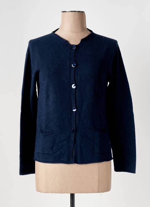 Vestă cu mâneci lungi albastru LE BOUDOIR D'EDOUARD femeie