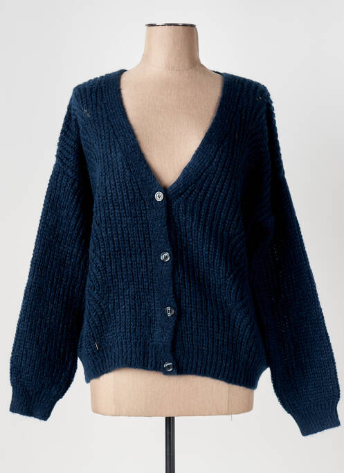 Vestă cu mâneci lungi albastru LE BOUDOIR D'EDOUARD femeie