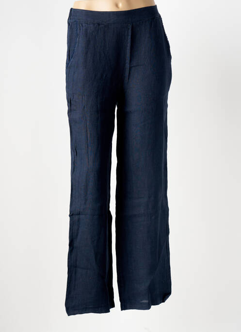 Pantalon drept albastru LE BOUDOIR D'EDOUARD femeie