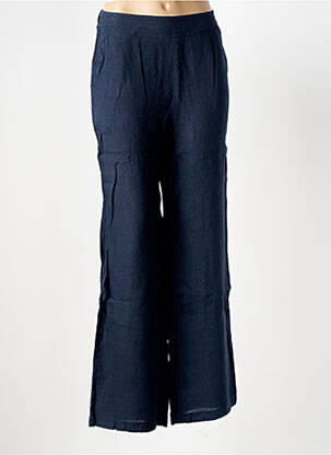 Pantalon drept albastru LE BOUDOIR D'EDOUARD femeie