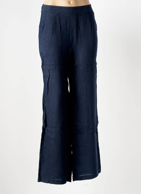 Pantalon drept albastru LE BOUDOIR D'EDOUARD femeie