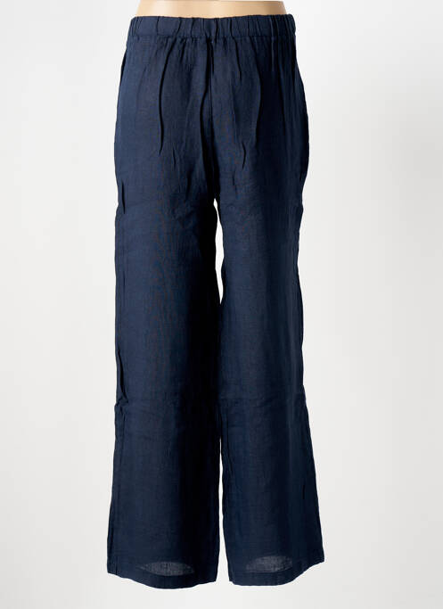 Pantalon drept albastru LE BOUDOIR D'EDOUARD femeie