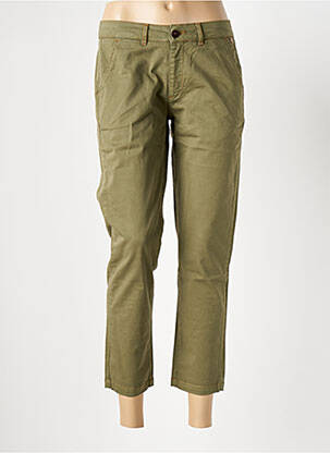 Pantalon 7/8 verde LE BOUDOIR D'EDOUARD femeie