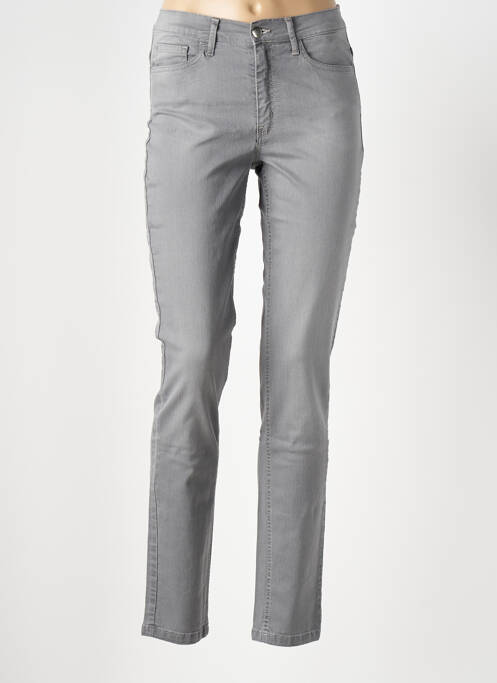 Blugi cu croială slim gri LE BOUDOIR D'EDOUARD femeie
