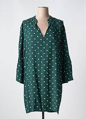 Tunică mâneci lungi verde OCTAVIE & LEONIE femeie