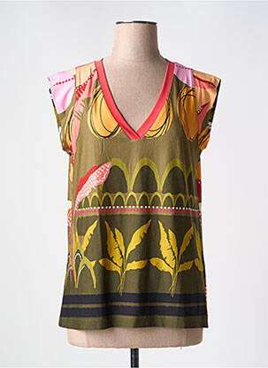 Tricou verde BELTY femeie