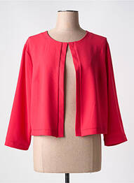 Bolero guler rotund roșu SPG WOMAN femme