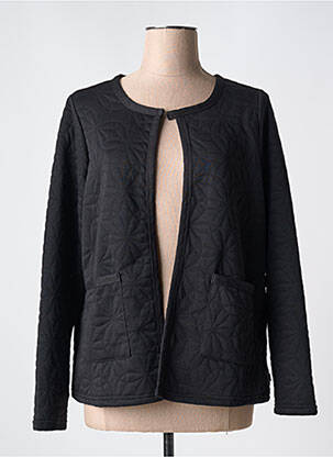 Jachete casual guler rotund negru ZHENZI femeie
