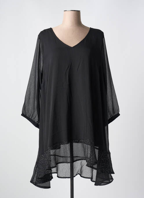 Tunică mâneci lungi negru ZHENZI femeie