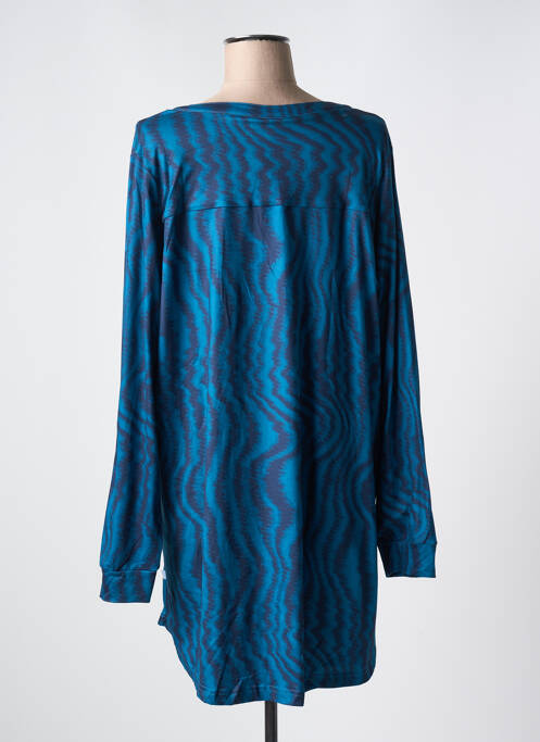 Tunică mâneci lungi albastru ZHENZI femeie