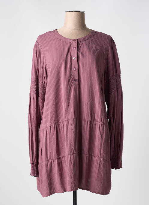 Tunică mâneci lungi roșu ZHENZI femeie