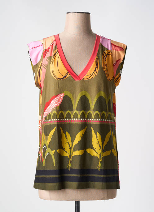 Tricou verde BELTY femeie