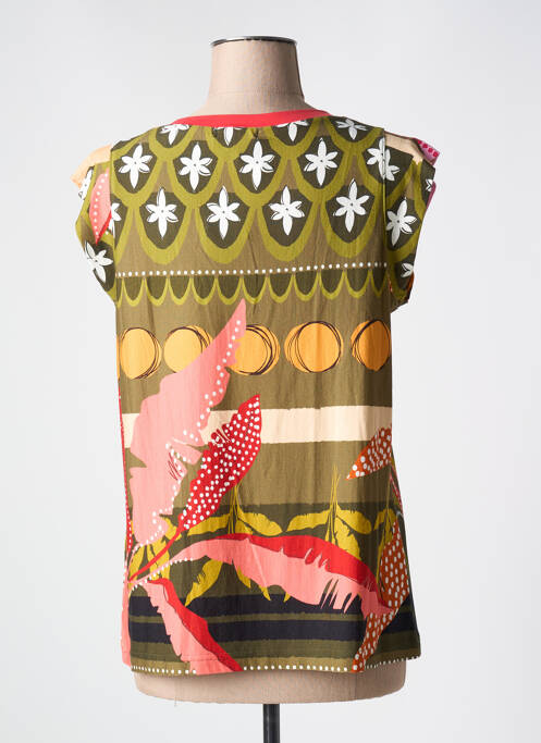 Tricou verde BELTY femeie