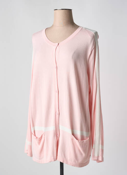 Vestă cu mâneci lungi roz DIANE LAURY femeie