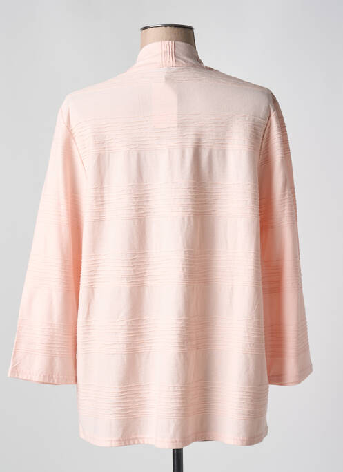 Vestă cu mâneci lungi roz BARBARA LEBEK femeie