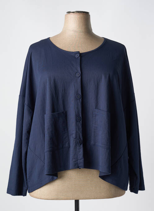 Vestă cu mâneci lungi albastru G!OZE femeie