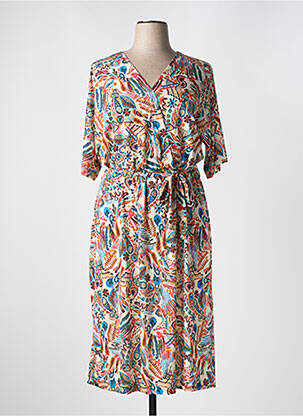 Rochie lungă bej DIANE LAURY femeie