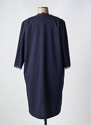 Rochie midi mâneci 3/4 mâneci 3/4 albastru OCTAVIE & LEONIE femeie