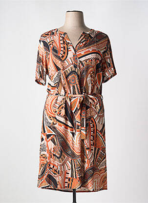 Rochie midi portocaliu DIANE LAURY femeie