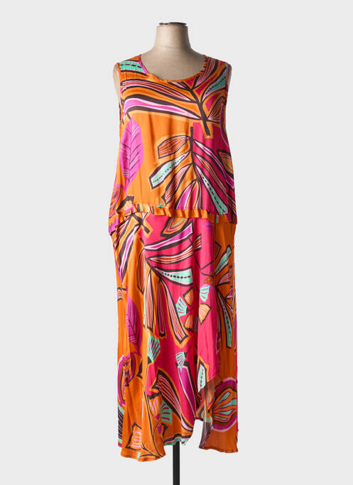 Rochie lungă portocaliu G!OZE femeie