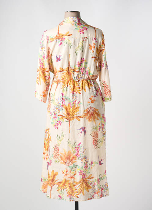 Rochie lungă bej DIANE LAURY femeie