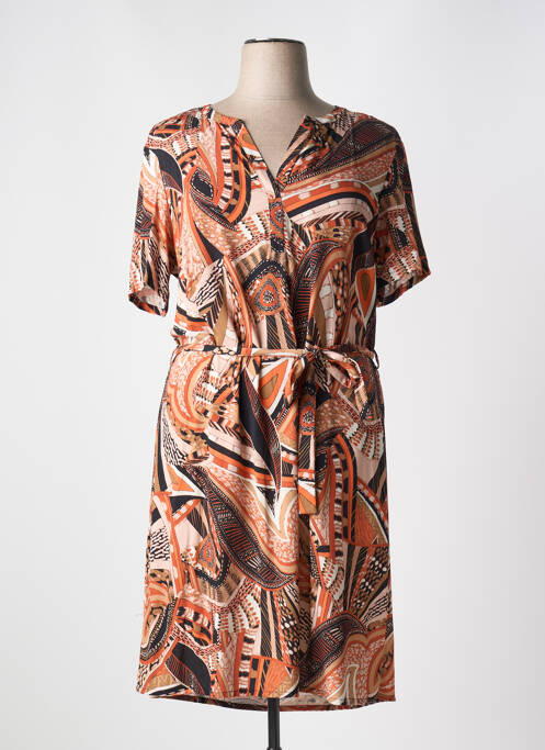 Rochie midi portocaliu DIANE LAURY femeie