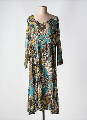 Rochie lungă maro G!OZE femeie