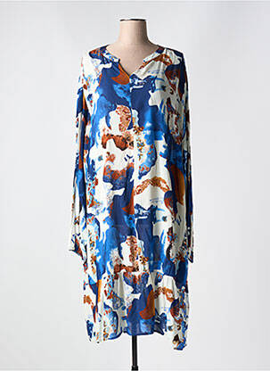 Rochie midi albastru ZHENZI femeie