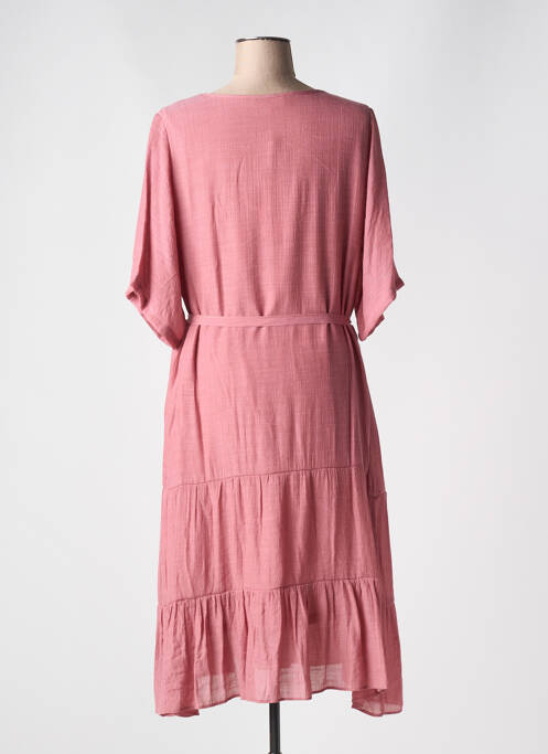 Rochie midi roz ZHENZI femeie