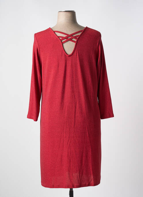 Rochie midi roșu ZHENZI femeie