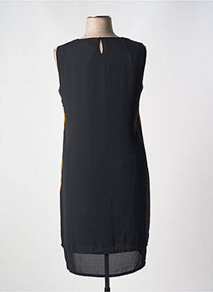 Rochie midi fără mâneci fără mâneci negru DIANE LAURY femeie