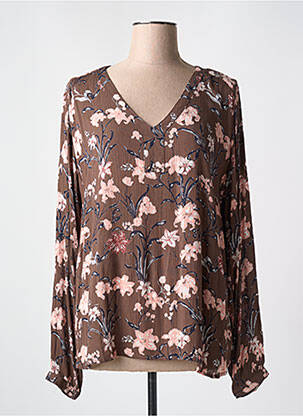 Bluză maro KAFFE femeie