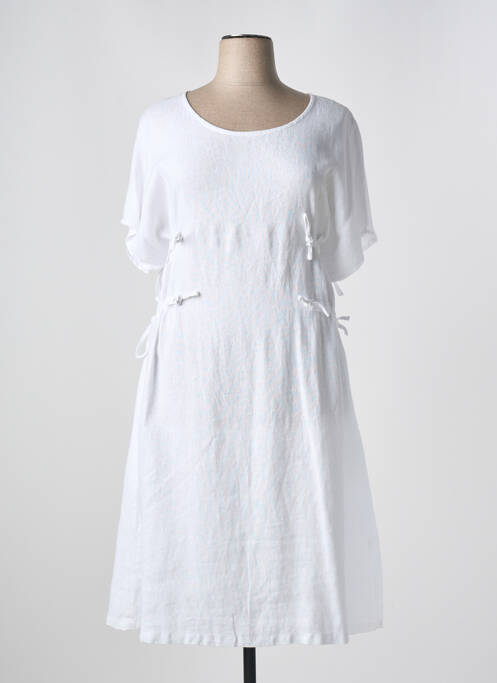 Rochie midi alb KOKOMARINA femeie