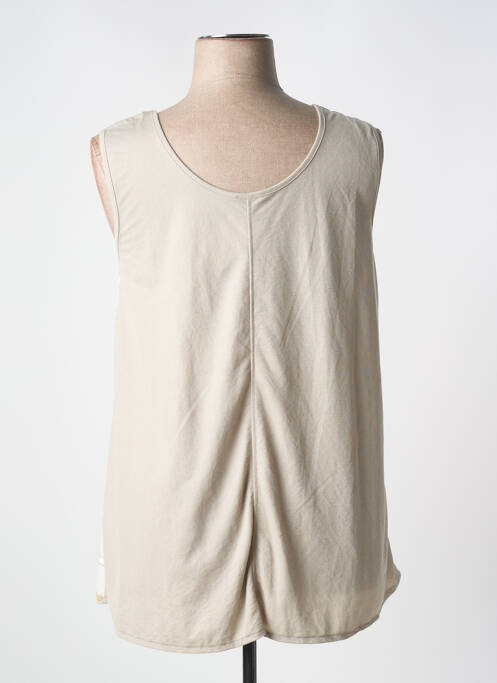 Maiou elasticitate fără mâneci bej G!OZE femme