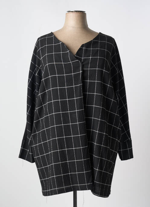 Tunică mâneci lungi negru KOKOMARINA femeie