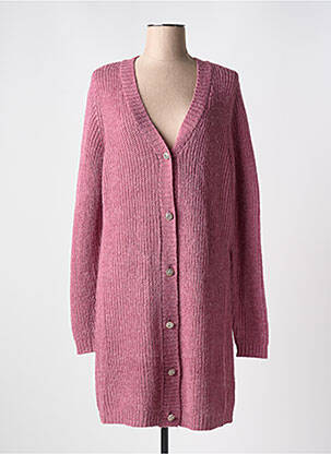 Vestă cu mâneci lungi roz ZHENZI femeie