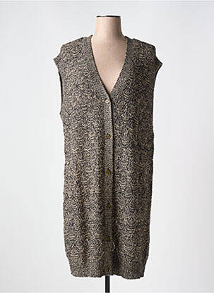 Vestă fără mâneci negru ZHENZI femeie