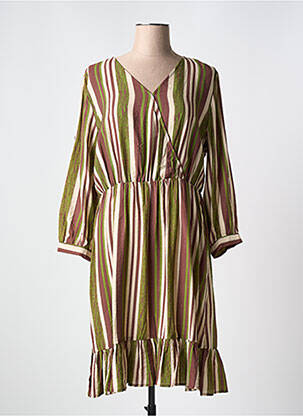 Rochie midi maro CHRISTY femeie