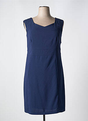 Rochie midi fără mâneci fără mâneci albastru SPG WOMAN femeie